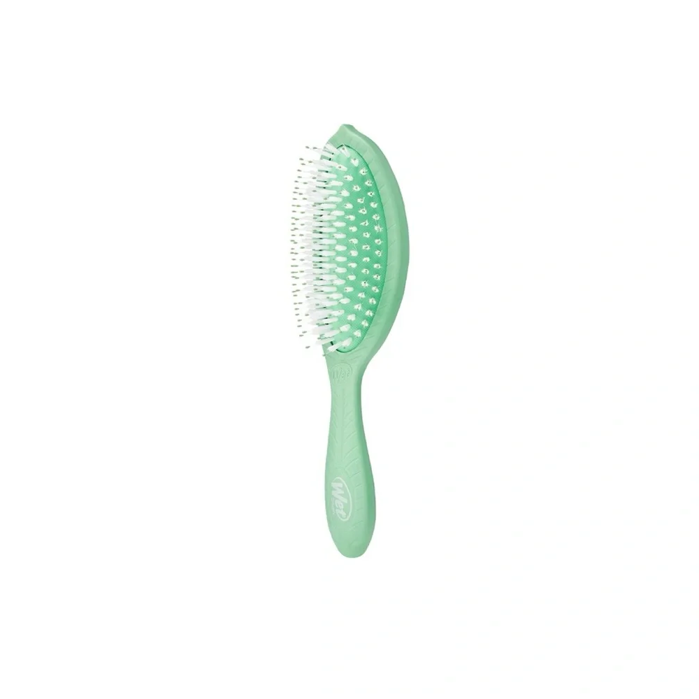 Wet Brush Go Green Tea Tree Oil Infused Treatment & Shine Brush New💚